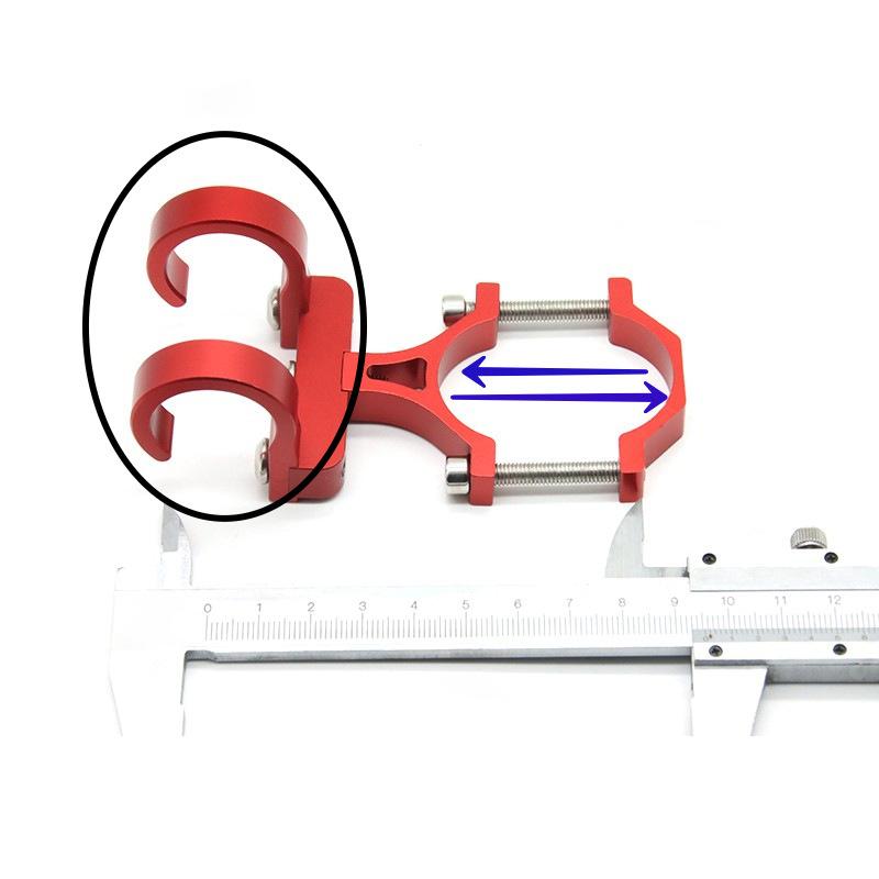 Electric Scooter Hooks Simple Bike Shelf Tube Storage Hanger Buckle Hooks Hooks Ebikes Portable Double Metal Helmet Rack