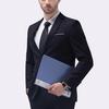 Herren Slim Fit Business Freizeit Ein-Knopf Formal Zweiteiler Anzug für Bankett