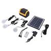 Solargenerator Tragbare Powerstation 5000mAh Solargenerator mit Solarpanel für Camping Notfall