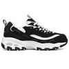 (GS) Skechers D'Lites 'Black White' Kids' 80587L-BKW