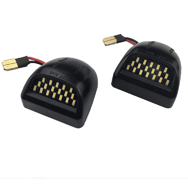 1 Pair SMD LED Number Plate Light For Chevy Silverado1500 2500 2500HD 3500 Avalanche 1500 Canbus Error Free License Plate Lamp