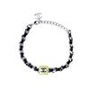 Collana Choker in Argento Puro Doppia C Logo Doppia C Collana da Donna Metallo AB6771-B06482-NE778