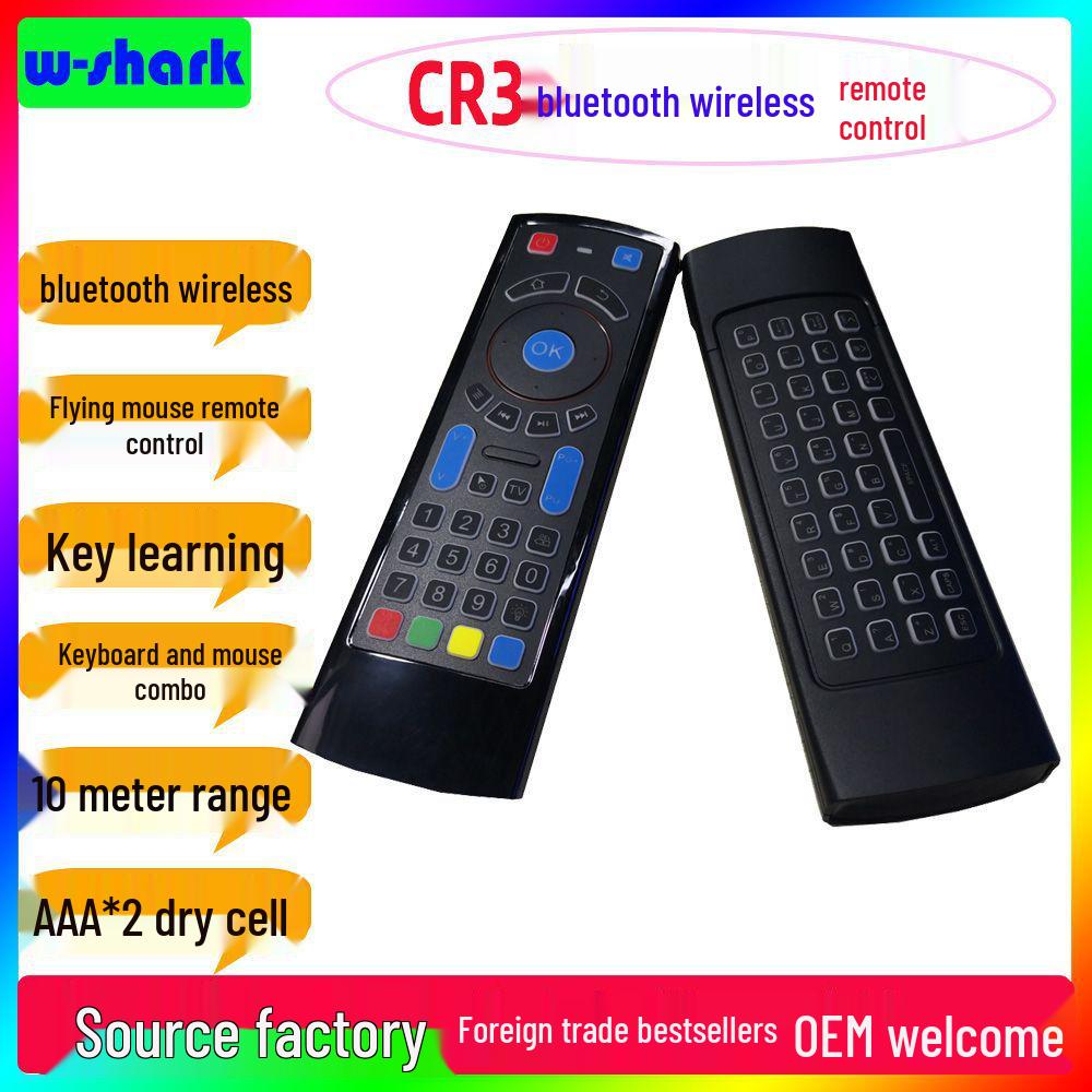 2.4G Mini Wireless Air Mouse & Keyboard with Bluetooth Remote Control CR3 for Android Stick CR3 2.4G Version