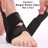 FASHNEX Premium Ankle Support Compression Brace for Injuries, Ankle Protection Guard Helpful In Pain Relief and Recovery. Ankle Band For Men & Wo