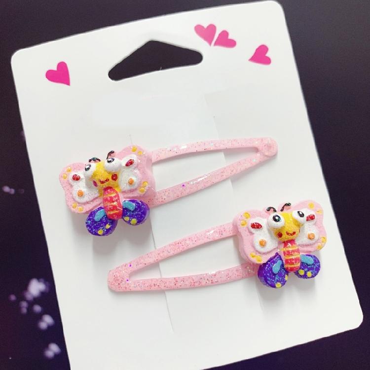 2lots Colorful Hair Clip Durability Portable Hairpins Daily Wear Hair Barrettes Hair Accessories
