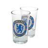 Chelsea FC Crest Shot Glass Set (Pack of 2)