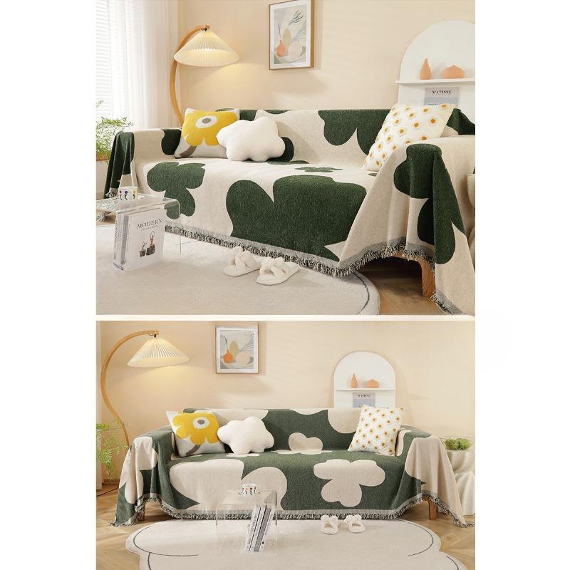 Sofa Cover Cloth, Full Cover Blanket, Backrest Cover Cloth, Anti Slip Sofa Cushion, Universal Cover, Anti Cat Scratch, All Season Universal
