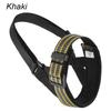 Reflective Tactical Muzzles for Medium Large Dogs Leads for Anti Barking Training Rope Guide Pet Mouth Cover Accessories