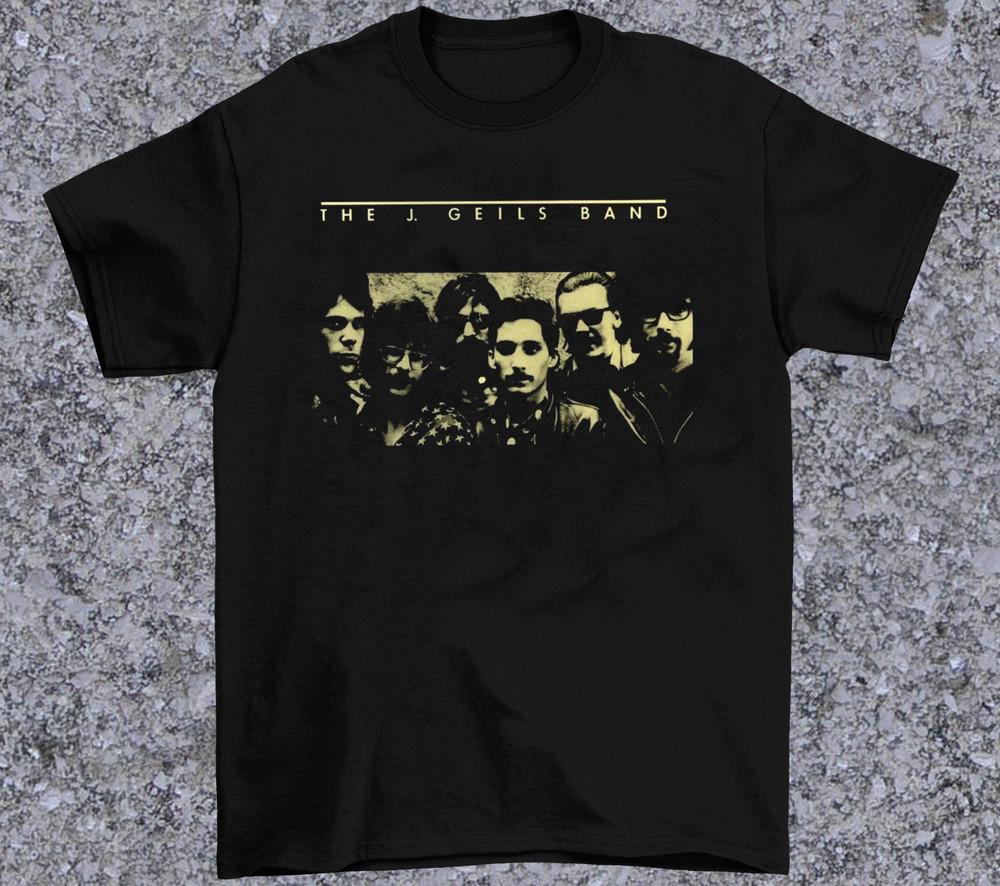 The J. Geils Band Band Member Soft Style  Black All Size Shirt OM2000 Unisex T-Shirt XXXXL