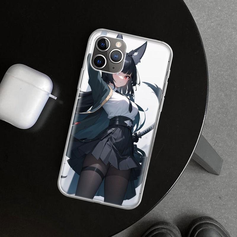 Zenless Zone Zero Hoshimi Miyabi Kryt na telefon pro iPhone 11 12 13 Mini 14 15 Plus 16 Pro Max 17 Air 7 8 + SE Umělecký na míru