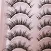 Long Natural False Eyelashes Fluffy Eye Lashes New Fake Lashes  for Women Beauty