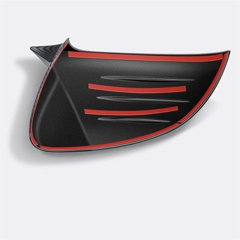 Glossy Black Side Mirror Cover Cap Trim For Mercedes Benz W206 C-Class 2022-2025
