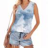 Women's V-neck Fashion Casual Floral Print Summer Vest Top