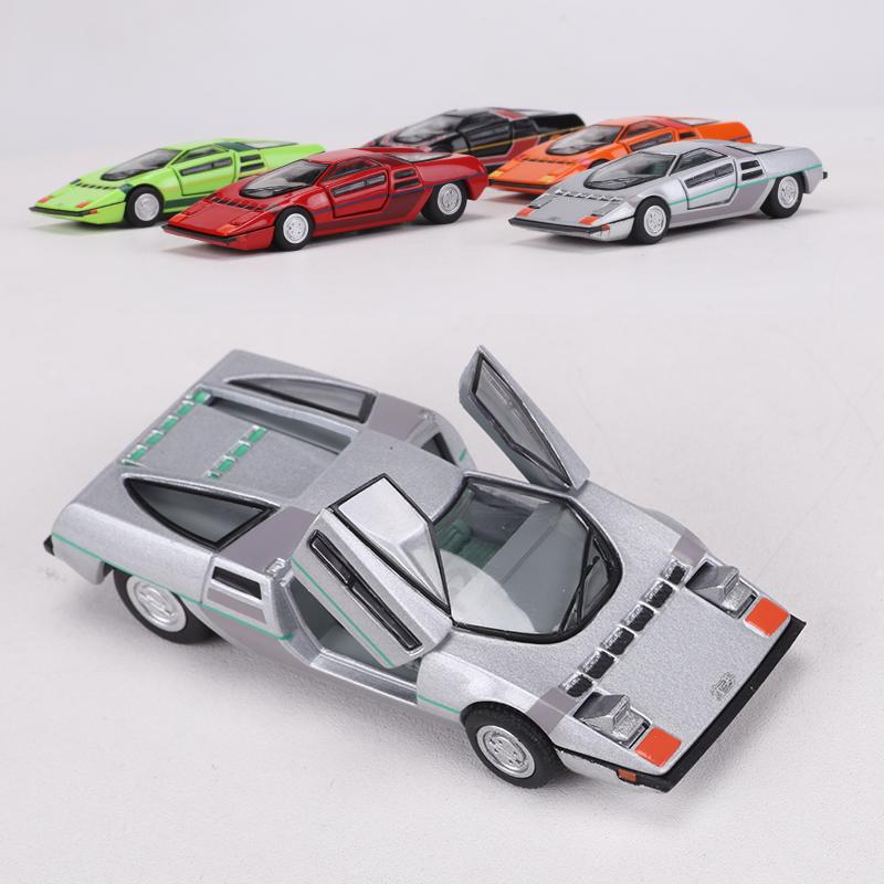 SHADOW 1:64 Dome Zero Scissor Door Supercar Alloy Model Car Can Turn On The Lights And Open TheDoor