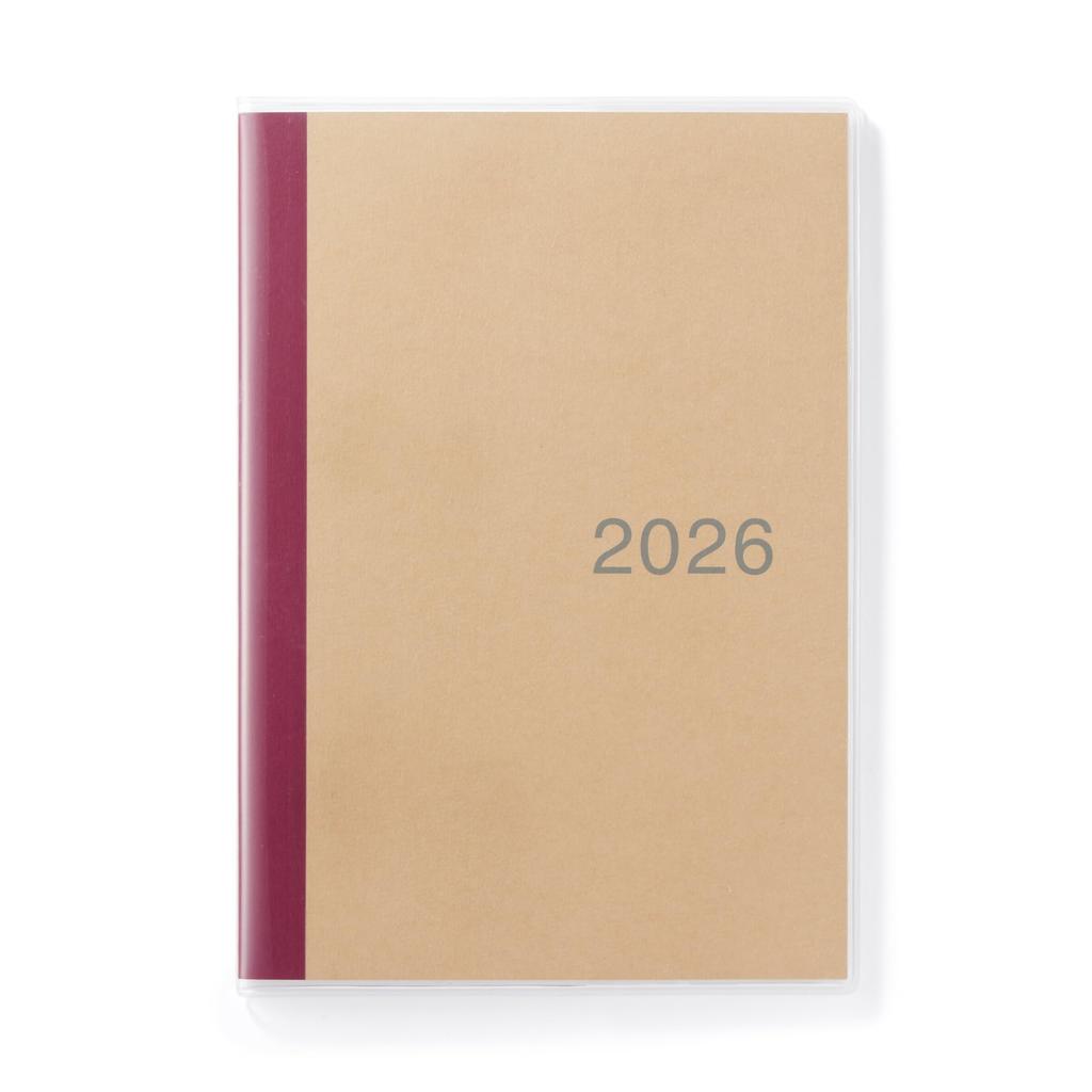 MUJI 2026 A5 Monthly Starting December A5 84854446 Planner, 2025,