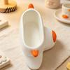Playful Desktop Decor Upside Down Duck Pen Holder, 3D Printed Desk Organizer, Funny Creative Gift for Girls Stationery Storage Holder Office