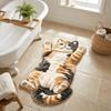 Non-Slip Cat-Shaped Area Rug Anti-fouling Cartoon Carpet Soft Home Decor Carpet  Bedrooms