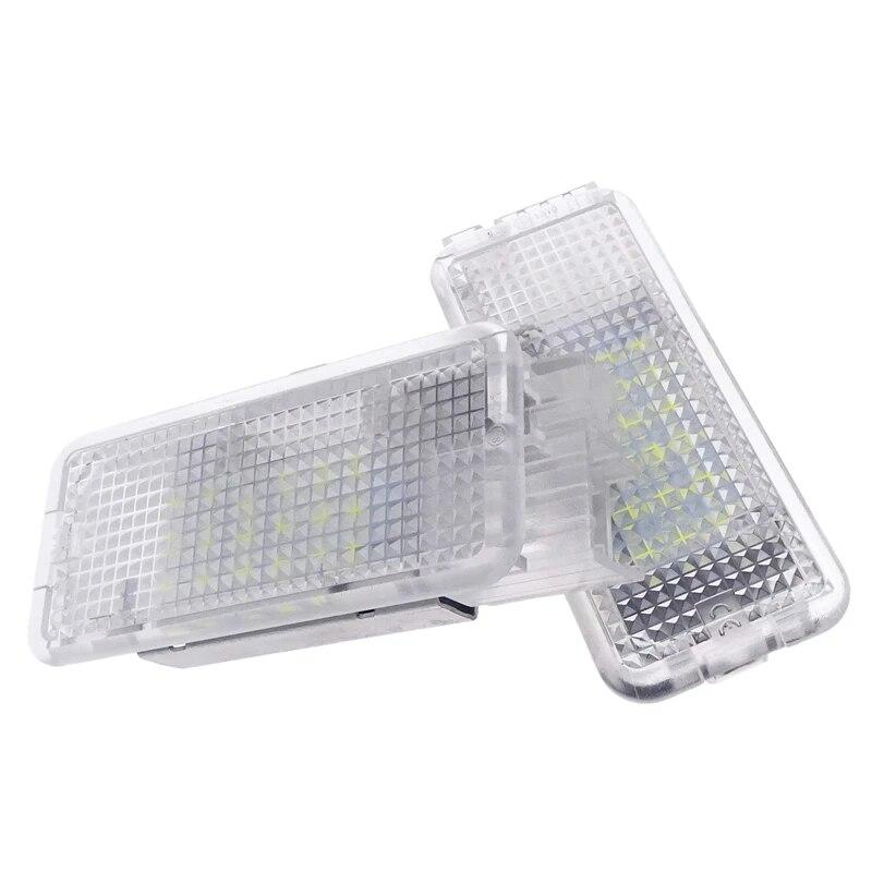 Bombilla Led Interior para coche, lámpara para guantera, luz de maletero, 12V, 1 par, para Peugeot 206, 207, 306, 406, 307, 406, 407, 607, 806, 308, 3008