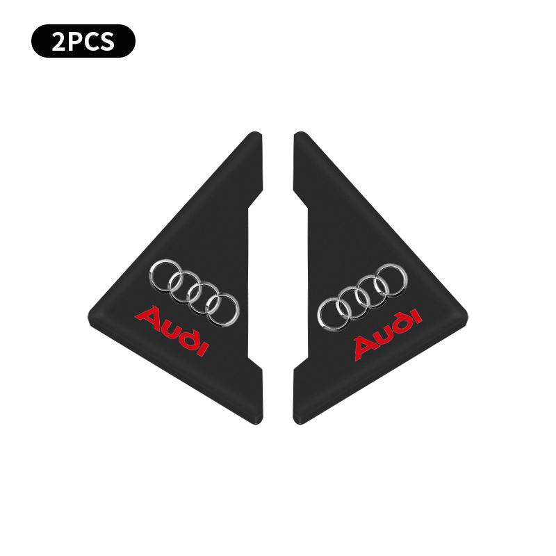 2PCS Car Styling Door Corner Cover Anti-scratch Protector For Audi A1 A2 A3 A4 A5 A6 A7 A8 Q1 Q2 Q3 Q4 Q5 Q6 Q7 Q8 B5 B6 B7 B8 C5 C6 C7 C8 S4 S3 S5 S6