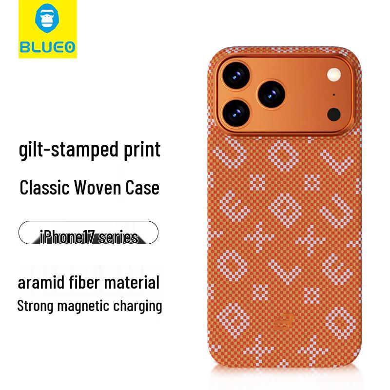 BLUEO Magnetic Kevlar Aramid Fiber iPhone Case