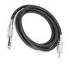 o Cable 3.5mm (18 Inch) Male to 6.35mm (14 Inch) Male TRS Stereo o Adapter CableBlack 2m