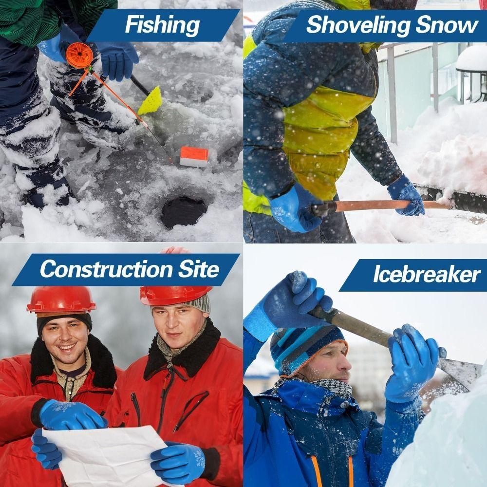 Waterproof Winter Cold Gloves Thermal Insulation Freezer Glove NEW Work Gloves Outdoor
