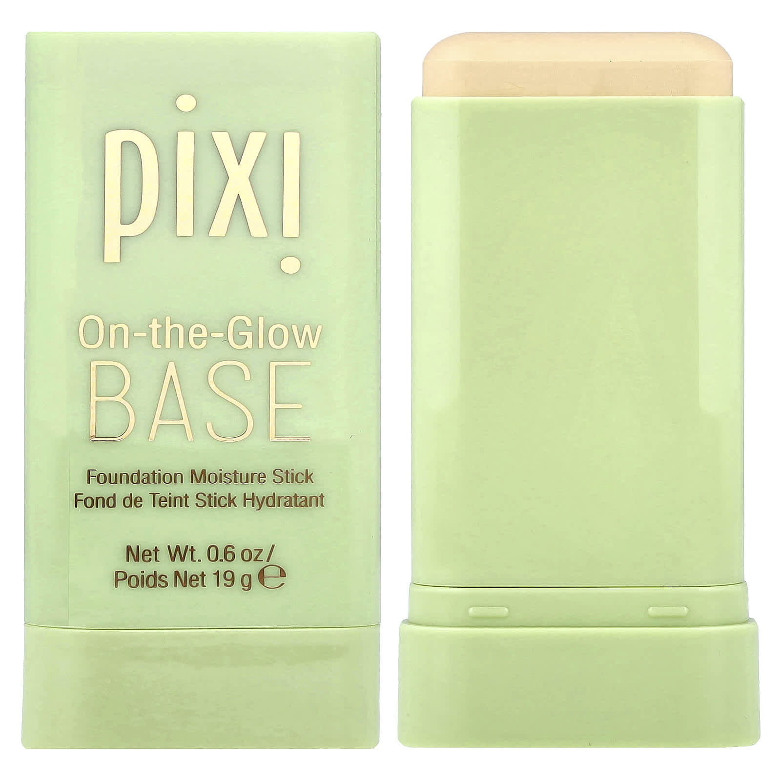 

Pixi Beauty, On-the-Glow Base, Foundation Moisture Stick, Fair, 19g (0.6oz)