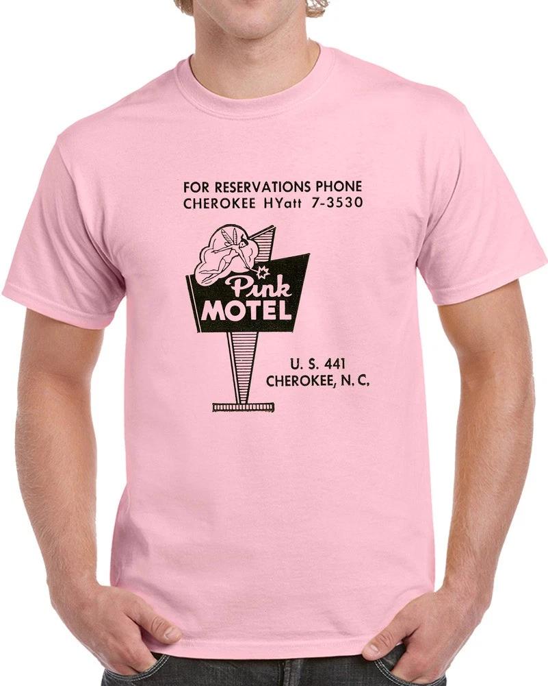 

Vintage Pink Hotel Cherokee N. C. T Shirt S