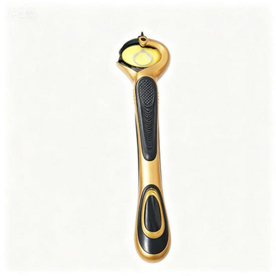 Men's Universal 5-Blade Manual Razor with Gillette-Compatible Five-Layer Head
