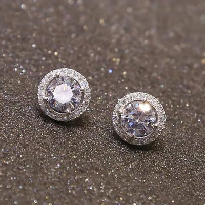 Pendientes duraderos para mujer, fáciles de combinar, con rosca trasera