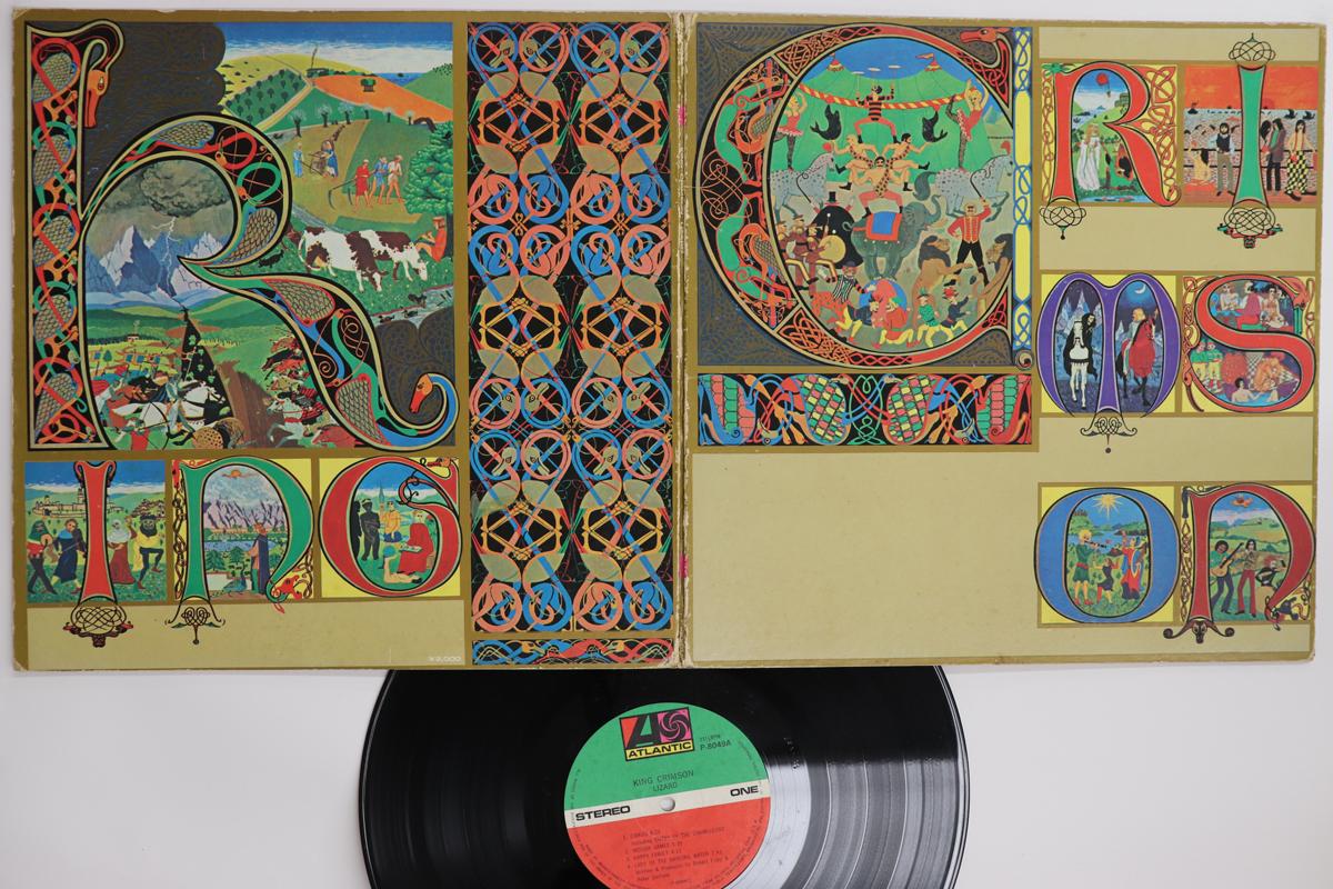 

LP Record KING CRIMSON - Lizard P8049A WARNER BROS 1974 Japan Rock Used