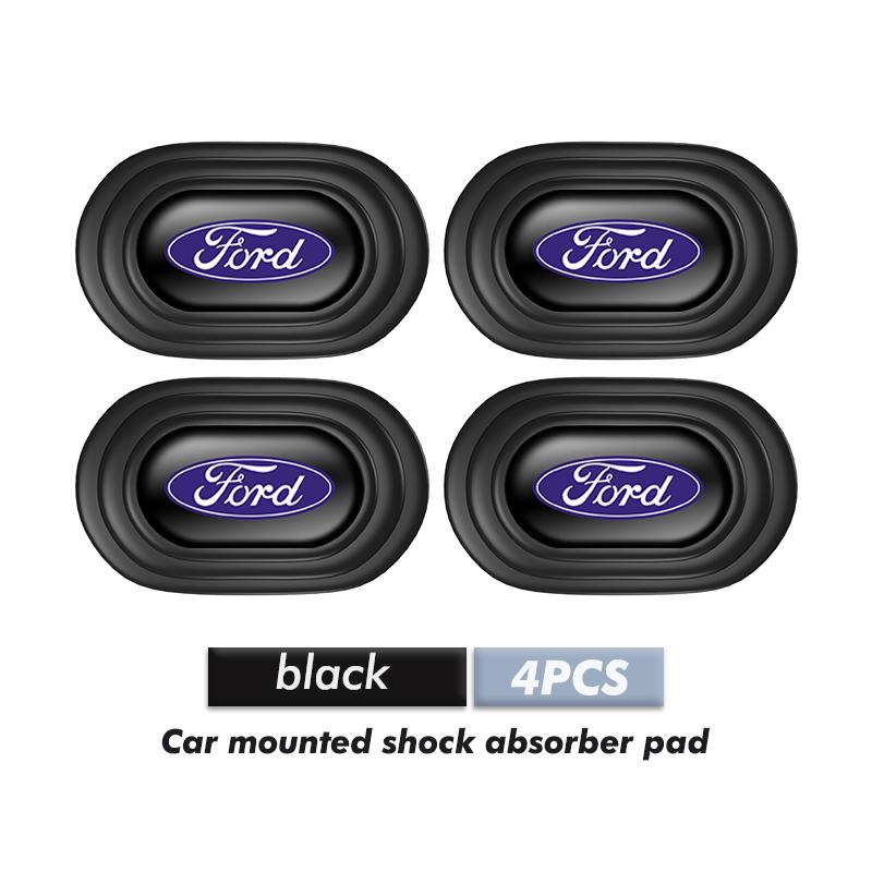 AAAMM1 4/8/12PCS Car Door Shock Absorber Pads Universal Anti Collision Gasket Buffer For Ford Focus mk2 mk3 mk4 Fiesta Ranger Mondeo