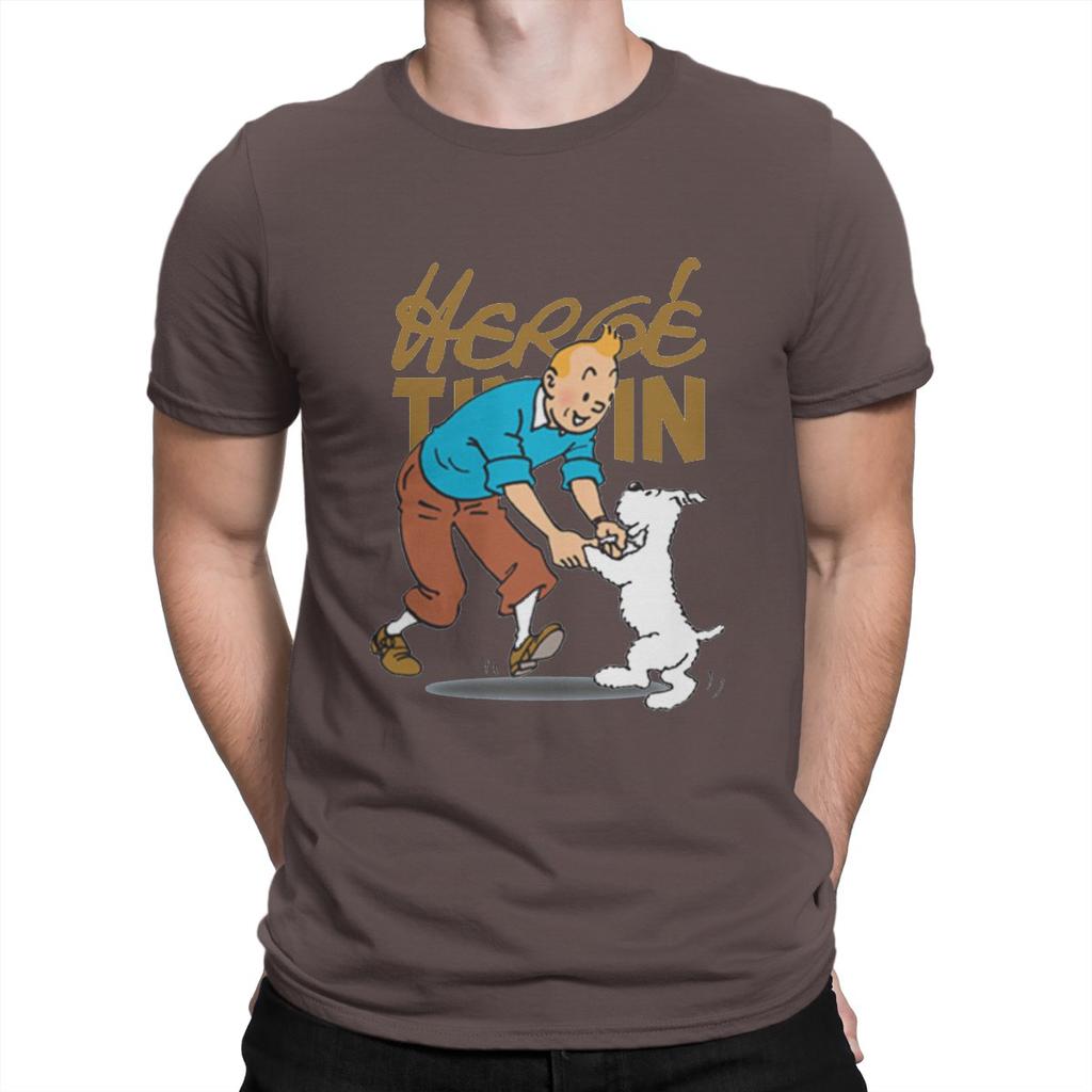 T-shirt Tintin & Co. 100% Coton Noir - Taille M, édition 2024 - Neuf Avec étiquettes