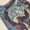 Dog Shirts 3D printed, Cool Dinosaur Pattern Printed Vest for Small Dogs Costume Dog Pajamas Puppy Gift Pet Clothes