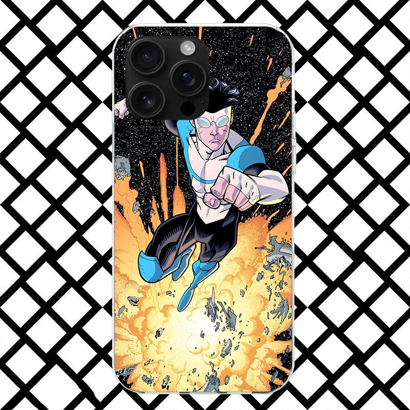 

Крутой чехол I-Invincible для iPhone 17 Air 16 16E 15 14 Plus 13 Mini 12 11 Pro Max 7 8 + SE 2020 Мягкий чехол Fundas 17 Air 16 iPhone 16 Pro