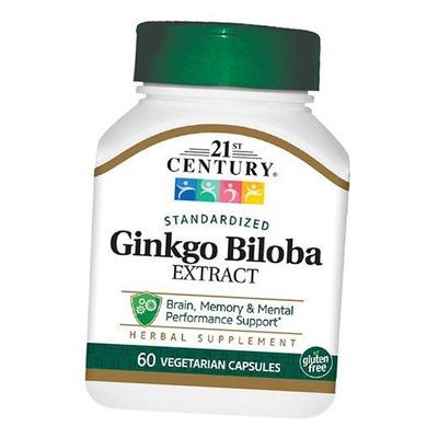 Ginkgo Biloba, Ginkgo Biloba, 60vegcaps (71440001)