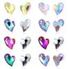 17mm Austria 6261 Devoted 2 U Heart Pendant Loose Rhinestone Charms Beads for Jewelry Making Bracelet Necklace Earrings DIY
