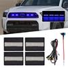 LED Daytime Running Lights for 25 Toyota 4Runner Models - TRD SR5 Grille, Small Yellow