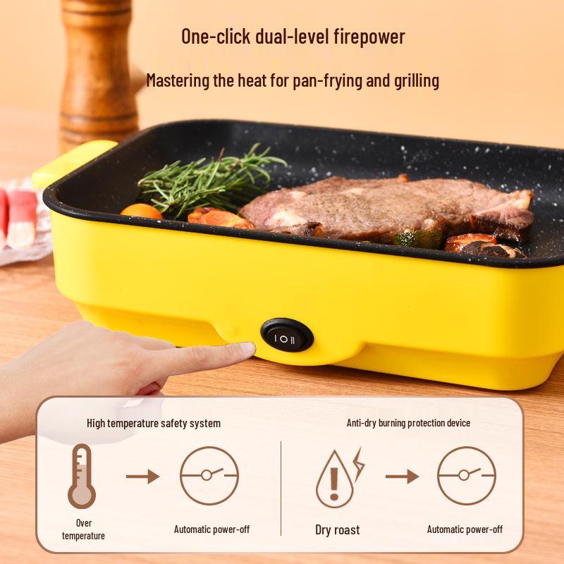 Multifunctional Mini Electric Griddle and Grill for BBQ and More - Ideal Gift