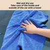 SEAMETAL 350GSM Microfiber Car Wash Towel High Density Absorbent Cleaning Cloth Car Detailing Window Glass Scratch-Free Washcloth