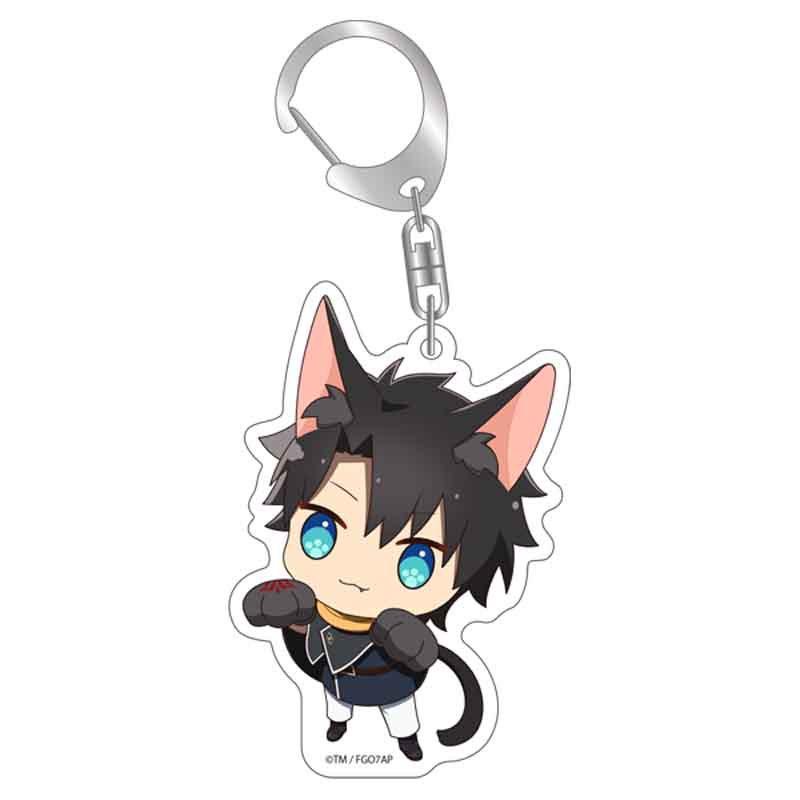 Fate/stay night Acrylic Keychain: Saber, Rin Tohsaka, Scathach – Double-sided Anime Pendant 55mm