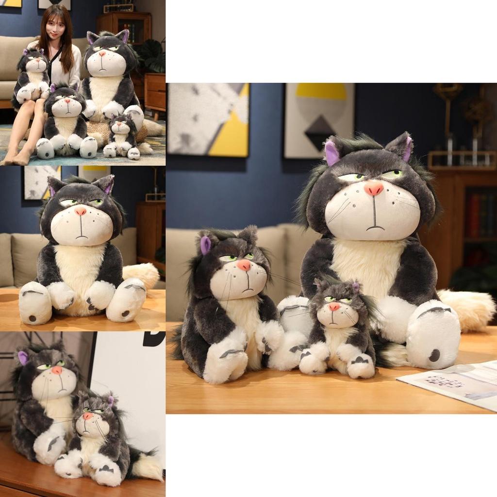 Peluche Disney Gatto Cattivo Bambola Morbida Ripiena Regalo Perfetto Per Bambini E Adulti