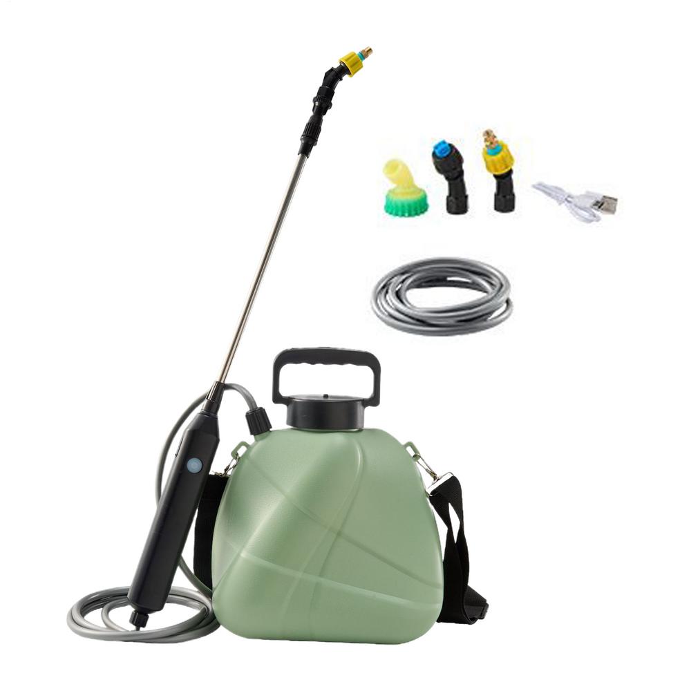 Battery Powered Sprayer 1 Gallon Weeds Controlling Mister High Pressure Atomizing Battery Sprayer automatic Sprayer Bottle