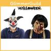 Handgefertigte Halloween-Maske aus Latex: Joker-Maske, Fledermaus-Clown-Maske, Dämonen-Clown-Maske
