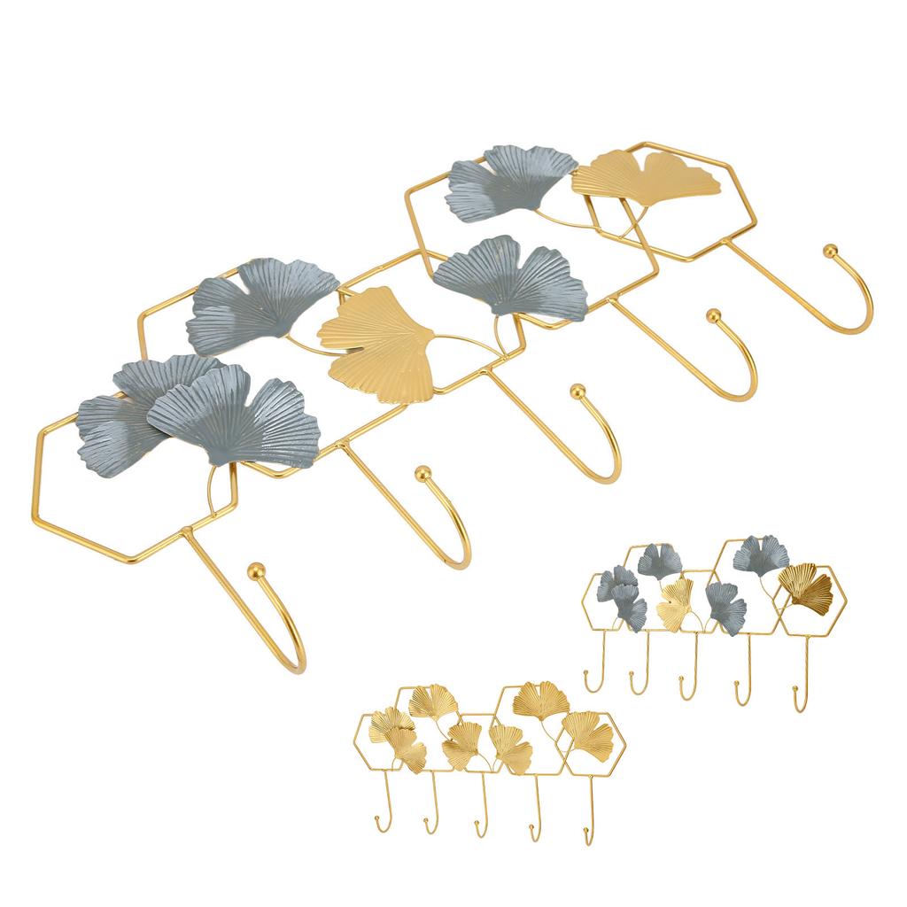 Multifunctional Clothes Hook Iron Space Saving Wall Mounted Clothes Hanger for Scarf Bag