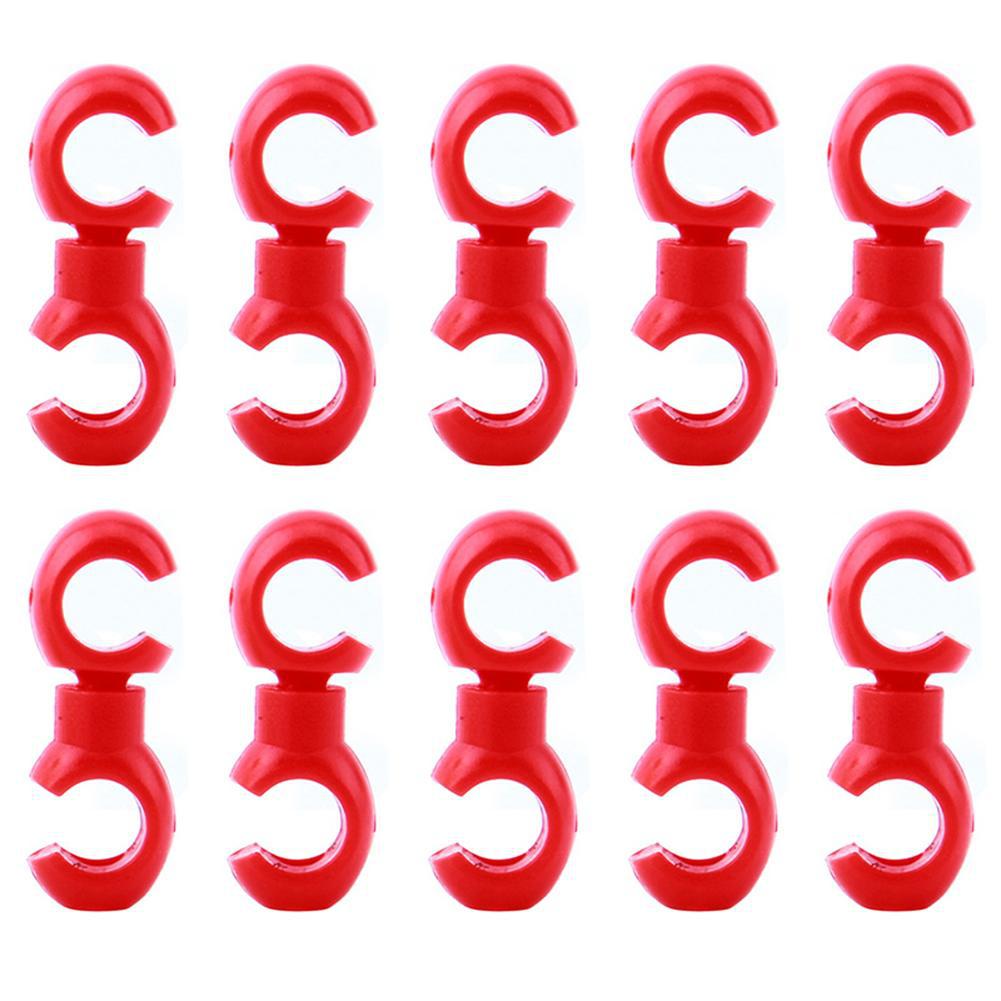 10pcs/set Plastics Bike Cross Line Clips S Style Clips Mountain Road Bicycle Brake Gear Cable Bicycle Accessories