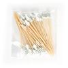 50pcs/ bag ristmas Bamboo Cocktail Picks Santa Claus Snowflake tree Drink Fruit Dessert Food Toothpicks Christmas Party