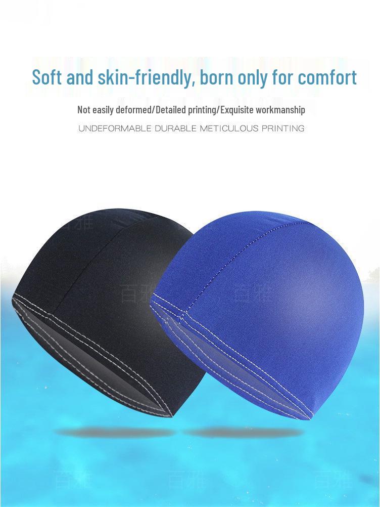 New Style 2017 Adult Swim Cap - Printed Pattern for Pool, Reservoir, Seaside, Comfortable Swimwear Cap
