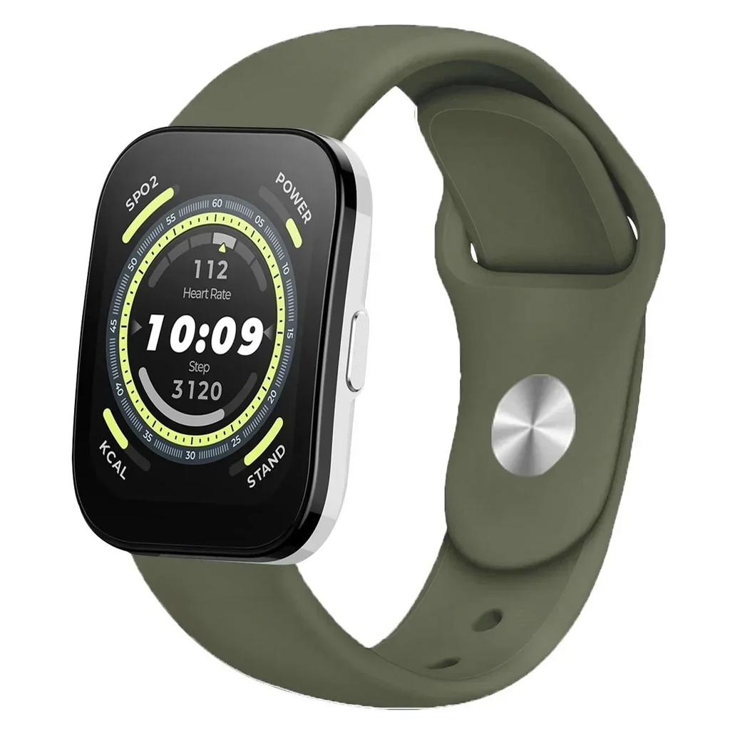 20/22mm Watch Band For Amazfit GTS 4-2 Mini/GTR 4/3/2 /Pro/stratos Sport Silicone Bracelet Correa Amazfit Bip 5-bip 3 Pro Strap