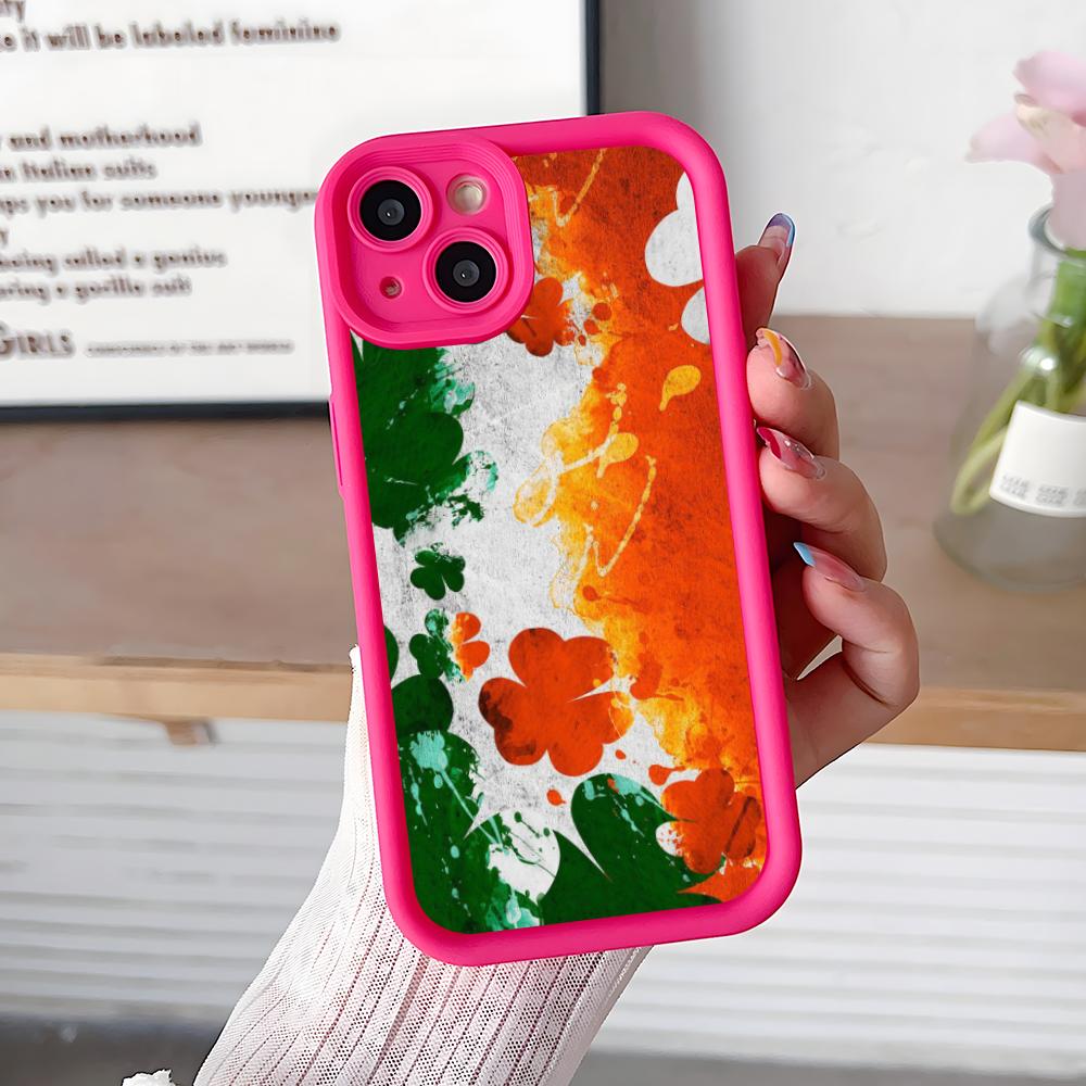 

Saint Patrick s Day Mobile Phone Case for iPhone 17 16 15 14 13 12 11 Air Pro Max Plus Thicken TPU Colorful Cover Cover Pretty iPhone 12